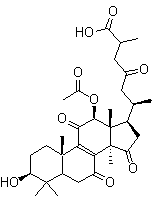 靈芝酸H結(jié)構(gòu)式_98665-19-1結(jié)構(gòu)式