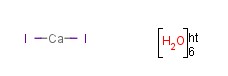 Calcium iodide hexahydrate Structure,10031-31-9Structure
