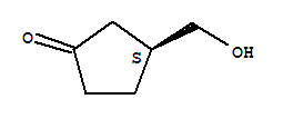 3-(羥基甲基)環(huán)戊酮結(jié)構(gòu)式_113681-11-1結(jié)構(gòu)式