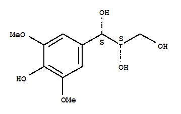 Threo-1-C-Syringylglycerol Structure,121748-11-6Structure