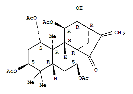 Bulleyanin Structure,123043-54-9Structure