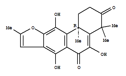 Teuvincenone H Structure,142299-73-8Structure