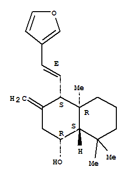 滇姜花素A結(jié)構(gòu)式_162762-93-8結(jié)構(gòu)式