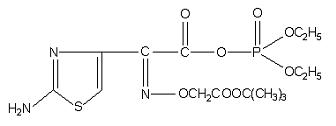 O,O-Diethylphosphoryl (Z)-2-(2-Aminothiazol-4-Yl)-2-(T-Butoxycarbonylmethoxyimino)Acetate Structure,204185-34-2Structure