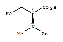 (9ci)-n-乙?；?n-甲基-L-絲氨酸結(jié)構(gòu)式_239106-36-6結(jié)構(gòu)式