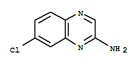 7-氯-2-喹噁啉胺結(jié)構(gòu)式_2427-70-5結(jié)構(gòu)式