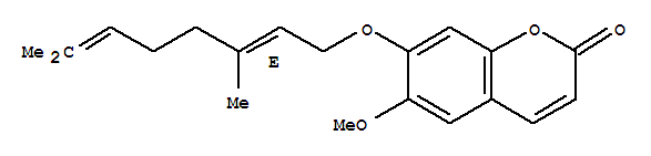 7-Geranyloxy-6-methoxycoumarin Structure,28587-43-1Structure