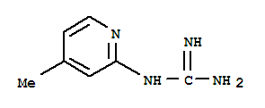 (9ci)-(4-甲基-2-吡啶)-胍結(jié)構(gòu)式_425376-97-2結(jié)構(gòu)式