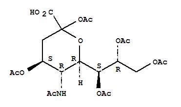 N-acetylneuraminicacid2,4,7,8,9-pentaacetate Structure,4887-11-0Structure