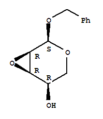 Phenylmethyl 2,3-anhydro-alpha-d-ribopyranoside Structure,61134-24-5Structure