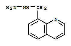 1-((喹啉-8-基)甲基)肼結構式_64821-23-4結構式