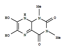 (5ci)-6,7-二羥基-1,3-二甲基- 2,4-二氧四氫蝶啶結(jié)構(gòu)式_705286-92-6結(jié)構(gòu)式