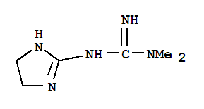 (9ci)-n-(4,5-二氫-1H-咪唑-2-基)-N,N-二甲基-胍結(jié)構(gòu)式_752924-14-4結(jié)構(gòu)式