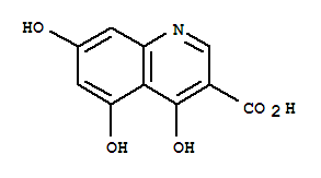 3-Quinolinecarboxylicacid,4,5,7-trihydroxy-(9ci) Structure,79364-28-6Structure