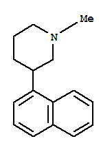 Piperidine, 1-methyl-3-(1-naphthyl)-(8ci) Structure,803616-22-0Structure