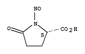 (9ci)-1-亞硝基-5-氧代-L-脯氨酸結(jié)構式_80754-96-7結(jié)構式