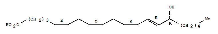 15(R)-HETE結(jié)構(gòu)式_83603-31-0結(jié)構(gòu)式