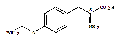 O-(2-氟乙基)-L-酪氨酸三氟乙酸鹽結(jié)構(gòu)式_854750-33-7結(jié)構(gòu)式