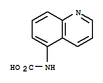 (3CI)-5-喹啉氨基甲酸結(jié)構(gòu)式_856086-93-6結(jié)構(gòu)式