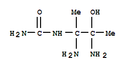 (2CI)-(-alpha-,-bta--二氨基--bta--羥基--alpha--甲基丙基)-脲結(jié)構(gòu)式_861520-92-5結(jié)構(gòu)式