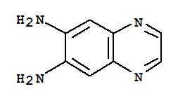 (6ci)-6,7-二氨基喹噁啉結(jié)構(gòu)式_99584-28-8結(jié)構(gòu)式