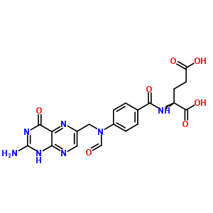 10-Formylfolic acid (25 mg) Structure,134-05-4Structure