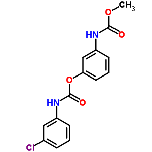 Methyl n-[3-[(3-chlorophenyl)carbamoyloxy]phenyl]carbamate Structure,13684-00-9Structure