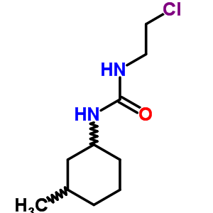 n-(2-氯乙基)-n-(3-甲基環(huán)己基)-脲結(jié)構(gòu)式_13908-14-0結(jié)構(gòu)式