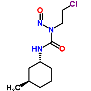 N-(2-氯乙基)-N-(3-甲基環(huán)己基)-N-亞硝基-脲結構式_13991-72-5結構式