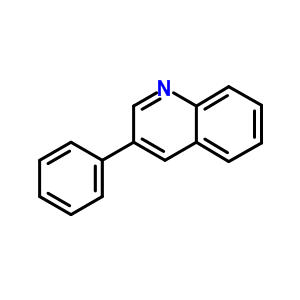 Quinoline, 3-phenyl- Structure,1666-96-2Structure