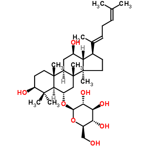 Ginsenoside rh(4) standard Structure,174721-08-5Structure