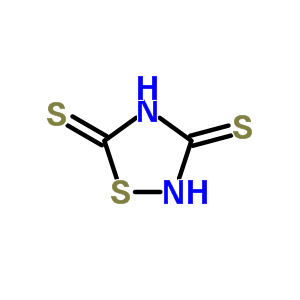 1,2,4-Thiadiazolidine-3,5-dithione Structure,20939-17-7Structure