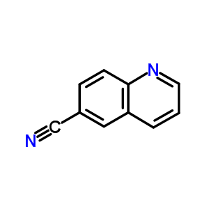 喹啉-6-甲腈結(jié)構(gòu)式_23395-72-4結(jié)構(gòu)式