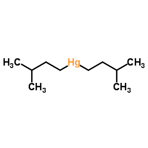 Mercury,bis(3-methylbutyl)- Structure,24423-68-5Structure