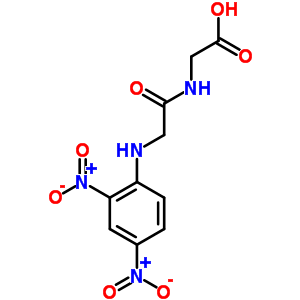 (6CI,7CI,8CI,9CI)-N-[N-(2,4-二硝基苯基)甘氨?；鵠-甘氨酸結(jié)構(gòu)式_26227-87-2結(jié)構(gòu)式