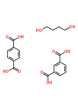 1,3-Benzenedicarboxylic acid, polymer with 1,4-benzenedicarboxylic acid and 1,4-butanediol Structure,30580-17-7Structure