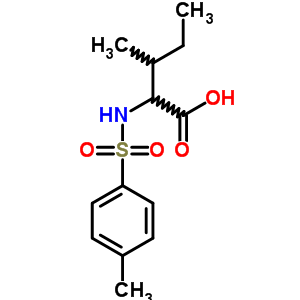 L-isoleucine,n-[(4-methylphenyl)sulfonyl]- Structure,34235-81-9Structure