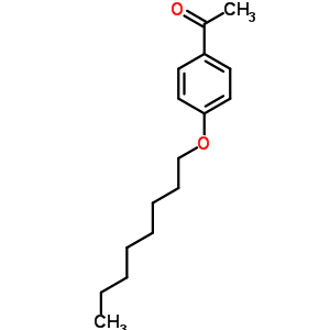 4-辛基苯乙酮結(jié)構(gòu)式_37062-63-8結(jié)構(gòu)式