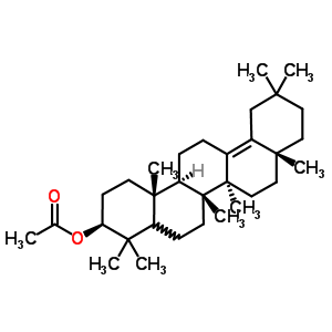 Delta-Amyrin acetate Structure,51361-60-5Structure