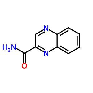 喹噁啉-2-羧酰胺結(jié)構(gòu)式_5182-90-1結(jié)構(gòu)式