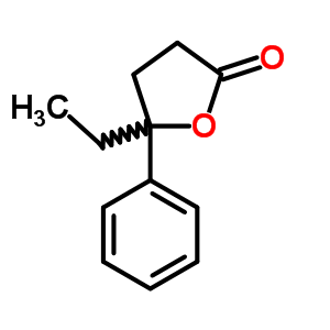 Gamma-ethyl-gamma-phenyl-butyrolactone Structure,53380-21-5Structure