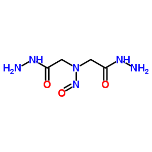 (9CI)-N-(2-肼基-2-氧代乙基)-N-亞硝基甘氨酸肼結(jié)構(gòu)式_5438-82-4結(jié)構(gòu)式