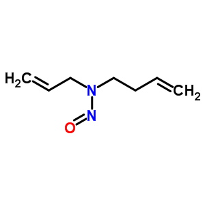 Gamma-butenyl-(beta-propenyl)nitrosamine Structure,54746-50-8Structure