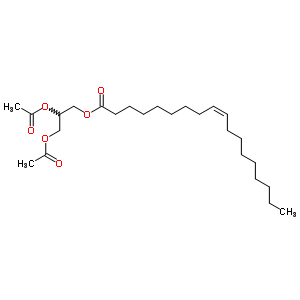 1-O-oleoyl-2-o,3-o-diacetyl-sn-glycerol Structure,55401-64-4Structure