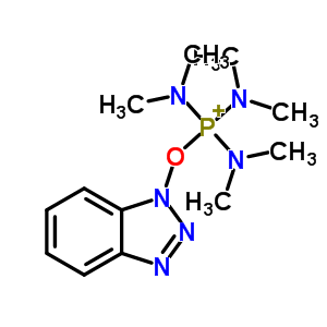 Benzotriazol-1-yloxy-tris(dimethylamino)phosphonium Structure,56602-32-5Structure