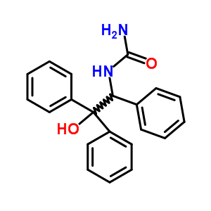 N-(2-羥基-1,2,2-三苯基乙基)-脲結(jié)構(gòu)式_62183-22-6結(jié)構(gòu)式