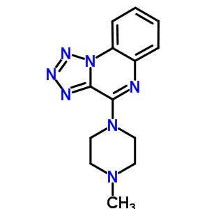 Tetrazolo[1,5-a]quinoxaline, 4-(4-methyl-1-piperazinyl)- Structure,62645-03-8Structure