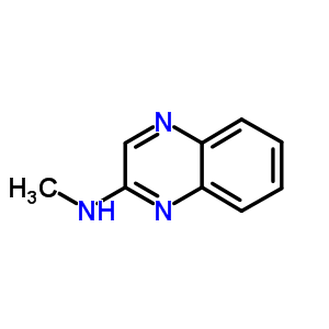 n-甲基-2-喹噁啉胺結構式_6479-17-0結構式