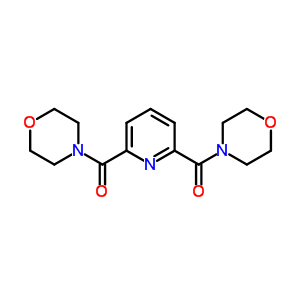 Morpholine,4,4-(2,6-pyridinediyldicarbonyl)bis-(9ci) Structure,69838-99-9Structure