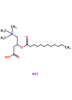 Dl-lauroylcarnitine Structure,7023-03-2Structure